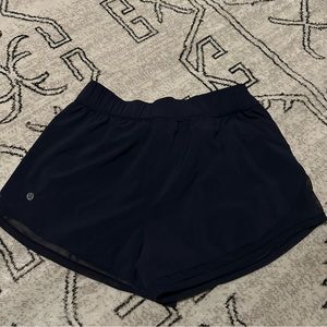 Lululemon navy blue reversible shorts